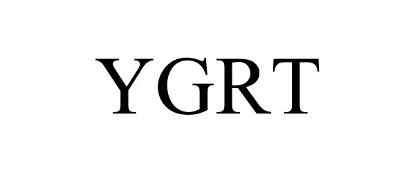 Trademark Logo YGRT