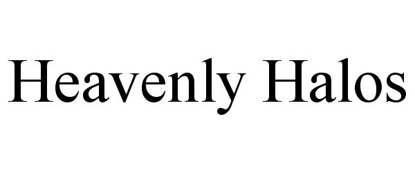 Trademark Logo HEAVENLY HALOS