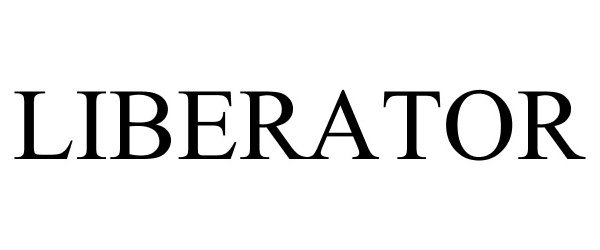 Trademark Logo LIBERATOR