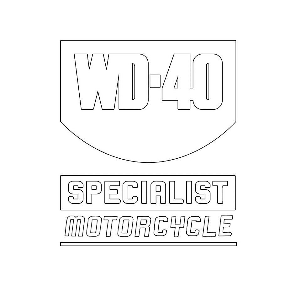 Trademark Logo WD-40 SPECIALIST MOTORCYCLE
