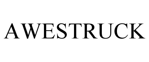Trademark Logo AWESTRUCK