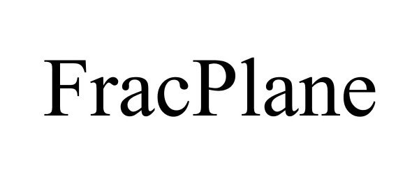 Trademark Logo FRACPLANE