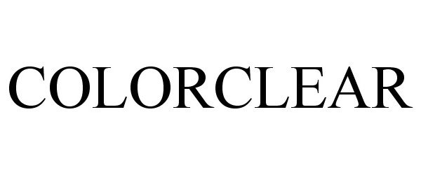 Trademark Logo COLORCLEAR