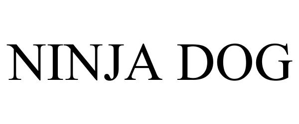 Trademark Logo NINJA DOG