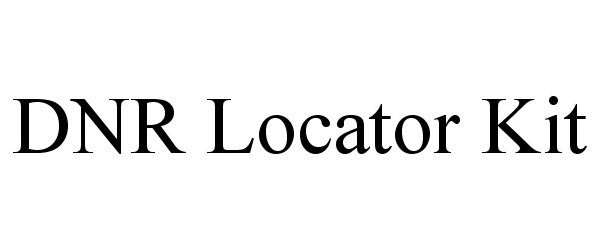 Trademark Logo DNR LOCATOR KIT