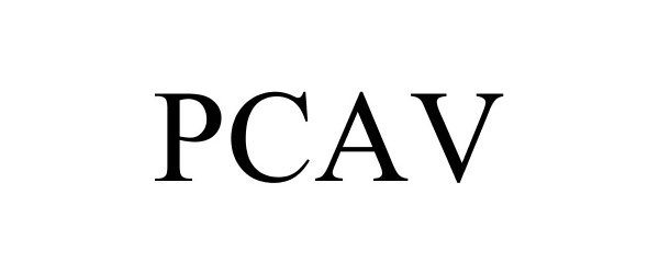 Trademark Logo PCAV