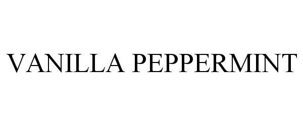 Trademark Logo VANILLA PEPPERMINT