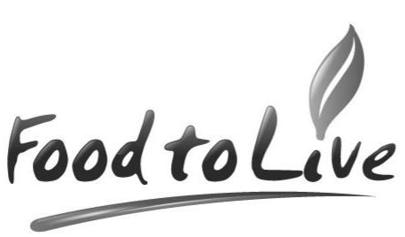 Trademark Logo FOOD TO LIVE