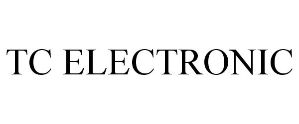 Trademark Logo TC ELECTRONIC