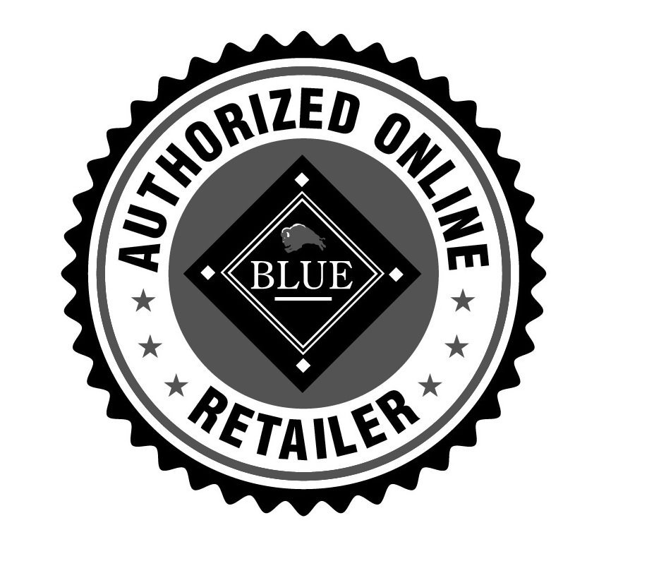 Trademark Logo BLUE AUTHORIZED ONLINE RETAILER
