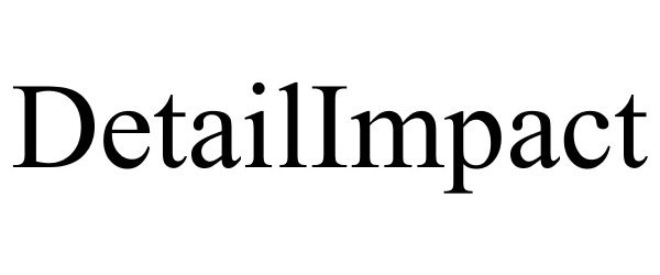 Trademark Logo DETAILIMPACT