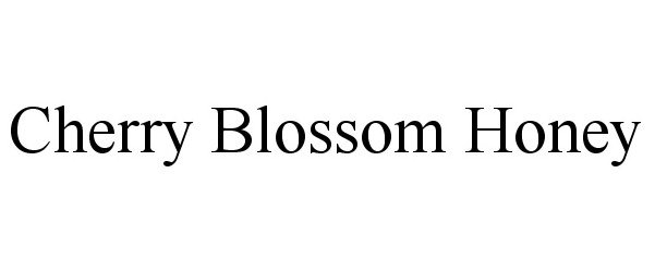 Trademark Logo CHERRY BLOSSOM HONEY