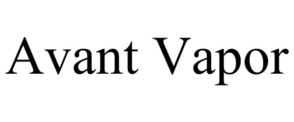  AVANT VAPOR