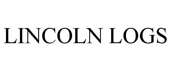 Trademark Logo LINCOLN LOGS