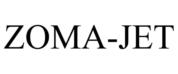 Trademark Logo ZOMA-JET