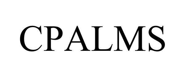 Trademark Logo CPALMS