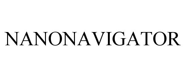 Trademark Logo NANONAVIGATOR