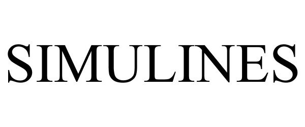 Trademark Logo SIMULINES