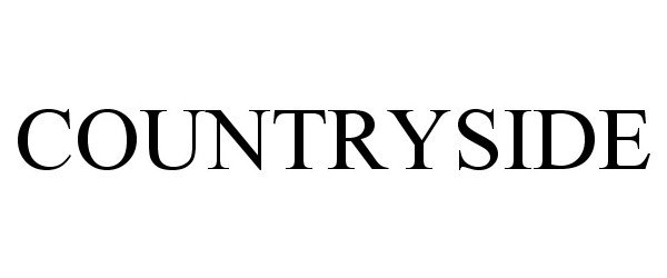 Trademark Logo COUNTRYSIDE