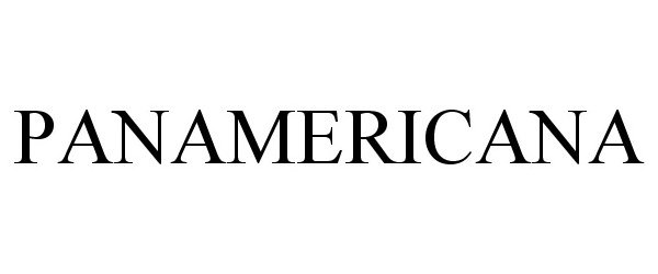 Trademark Logo PANAMERICANA