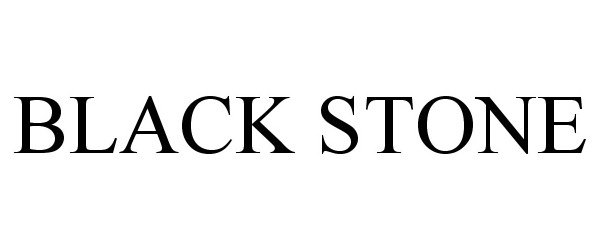 Trademark Logo BLACK STONE