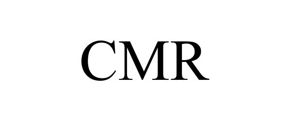 Trademark Logo CMR