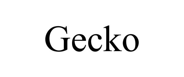 Trademark Logo GECKO