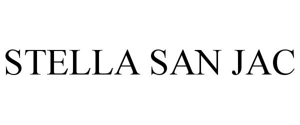 Trademark Logo STELLA SAN JAC