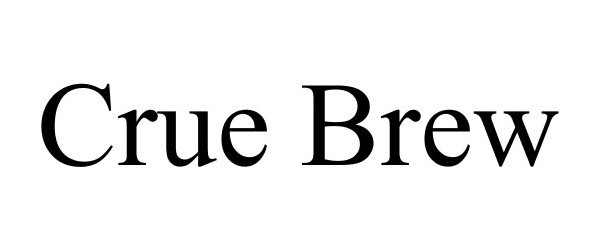 Trademark Logo CRUE BREW