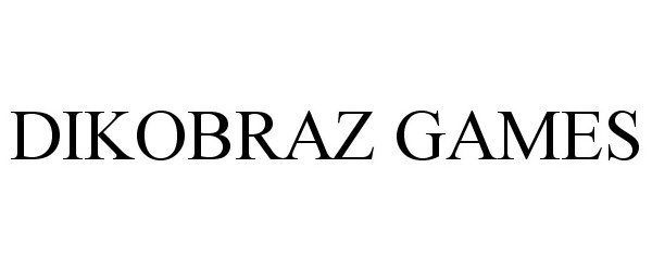 Trademark Logo DIKOBRAZ GAMES