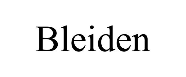  BLEIDEN