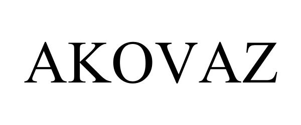 Trademark Logo AKOVAZ