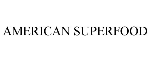  AMERICAN SUPERFOOD