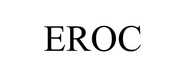 Trademark Logo EROC
