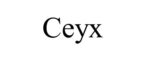 Trademark Logo CEYX