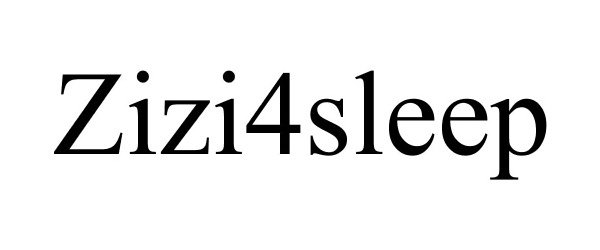 Trademark Logo ZIZI4SLEEP