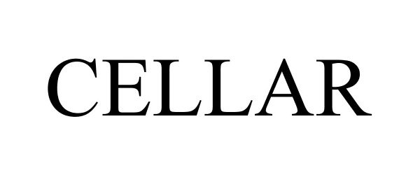 Trademark Logo CELLAR