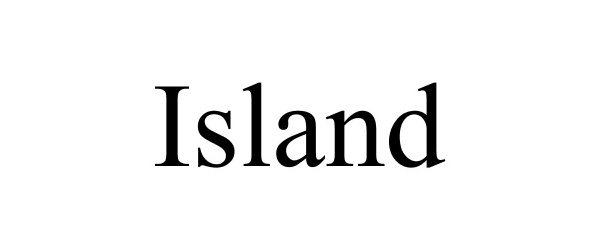 Trademark Logo ISLAND