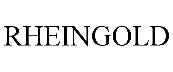 Trademark Logo RHEINGOLD