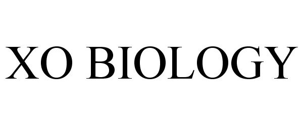 Trademark Logo XO BIOLOGY
