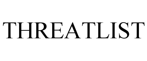 Trademark Logo THREATLIST