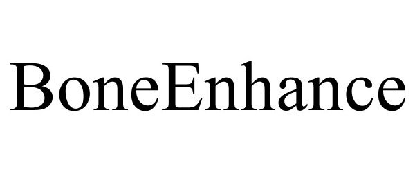 Trademark Logo BONEENHANCE