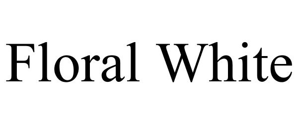 Trademark Logo FLORAL WHITE