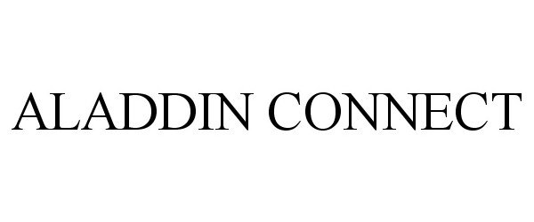 Trademark Logo ALADDIN CONNECT