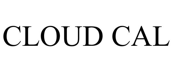 Trademark Logo CLOUD CAL