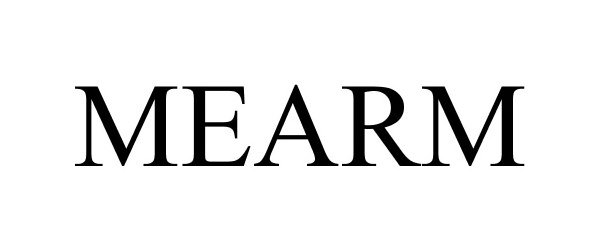 Trademark Logo MEARM