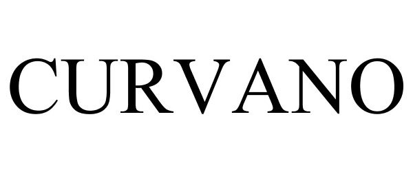 Trademark Logo CURVANO