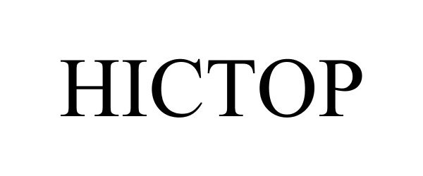 Trademark Logo HICTOP