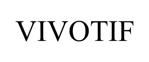 Trademark Logo VIVOTIF