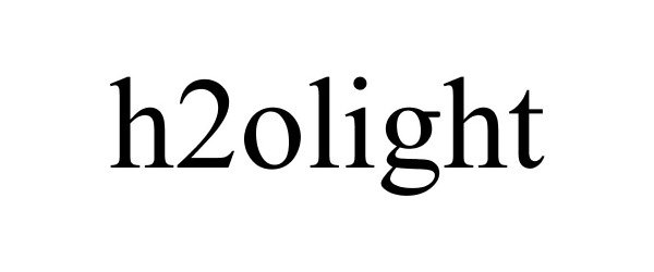 Trademark Logo H2OLIGHT